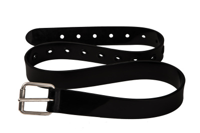 Пояс грузовой полиуретановый черный